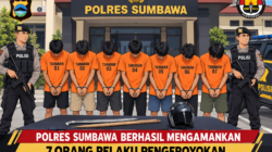 Gerak Cepat, URC Sat Reskrim Polres Sumbawa Bekuk 7 Pelaku Pengeroyokan di SPBU Kebayan