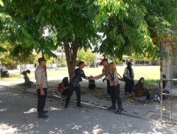 Cegah Potensi Tawuran Antar-Pelajar, Polsek Sumbawa Gelar Patroli Cipkon di Jam Kepulangan Sekolah