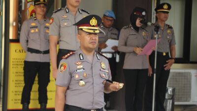 Pimpin Upacara Hari Sumpah Pemuda ke-98, Kapolres Lombok Utara Ajak Generasi Muda Perkuat Nasionalisme dan Kepedulian Sosial.