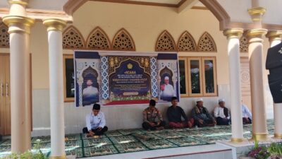 Polsek Labuhan Haji Laksanakan Monitoring dan Pengamanan Haul Syekh Abdul Qadir Al-Jailani di Ponpes Hidayatut Tauhid Esot