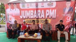 Polsek Dompu Amankan Pembukaan JUMBARA PMR-PMI Tingkat Kabupaten Dompu 2026