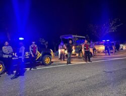 Antisipasi Kerawanan Kamtibmas Diwilayah Hukumnya, Polres Bima Kabupaten Terjunkan 105 Personel Dalam Patroli Strong Point Rinjani Presisi