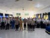 Sosialisasi Penerimaan Siswa Baru SMA Kemala Taruna Bhayangkara, Wakapolres dan Kabag SDM Polres Sumbawa Sambangi SMPN 1 Sumbawa Besar