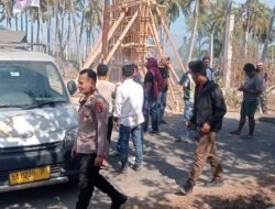 Polsek Kilo Kawal Penyampaian Aspirasi Masyarakat di Proyek Pembangunan Pelabuhan Nusantara