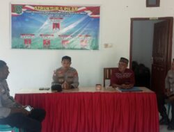 Tingkatan pemahaman masyarakat terkait kamtibmas, Satbinmas Polres Bima Kabupaten Sosialisasikan Persiapan lomba 3 Pilar.