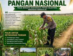 POLISI BERSAMA MASYARAKAT, DUKUNG KETAHANAN PANGAN NASIONAL