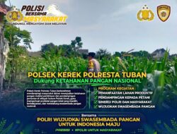 POLSEK KEREK DUKUNG KETAHANAN PANGAN NASIONAL