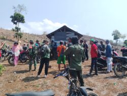 Bhabinkamtibmas Serakapi Dampingi KPH Wilayah VI Tertibkan Pondok di Kawasan Sumber Mata Air