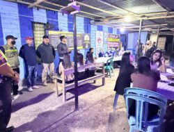 Pastikan Kesehatan Pekerja Malam dan Kamtibmas Kondusif, Polsek Labuan Badas Kawal Sero Survey Sentinel HIV dan IMS di Sampar Maras