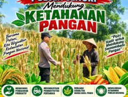 Bhabinkamtibmas Polsek Senori Polresta Tuban Pantau Tanaman Jagung Warga Desa Sendang Guna Dukung Ketahanan Pangan Nasional