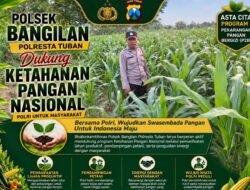 Dukung Ketahanan Pangan Nasional
