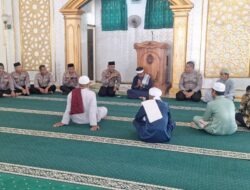 Jumat Keliling di Masjid Nurul Qolbi, Wakapolres Bima Kota Ajak Masyarakat Jaga Kamtibmas