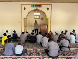 WAKA POLRES DOMPU AJAK MASYARAKAT CEGAH PEREDARAN NARKOBA MELALUI JUMAT KELILING