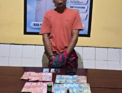 Lagi!!! Polsek Bolo Bekuk Pengedar Narkoba Jenis Shabu Satu Pocket dan uang jutaan rupiah disita