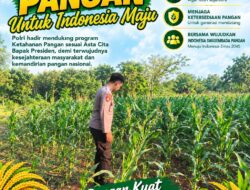 Polri Dukung Astacita, Polsek Merakurak Polresta Tuban Turun Cek Tanaman Jagung Warga di Desa Tuwiri Wetan