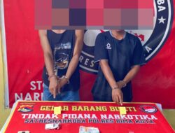 Operasi Kampung Rawan Narkoba, Satresnarkoba Polres Bima Kota Ringkus Dua Terduga Pengedar Sabu