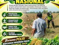 Polri Dukung Astacita, Polsek Rengel Polresta Tuban Turun Cek Tanaman Jagung Warga di Desa Rengel