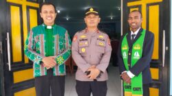 Minggu Kasih di Gereja GMIT Syalom, Polsek Dompu Ajak Jemaat Jaga Toleransi dan Jauhi Narkoba