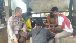 Bhabinkamtibmas Kampasi Meci Ajak Warga Cegah Kebakaran Hutan dan Manfaatkan Pekarangan untuk Ketahanan Pangan