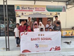 Sambut HUT Humas Polri Ke-75, Sat Humas Polres Sumbawa Barat Gelar Bakti Sosial dan Silaturahmi