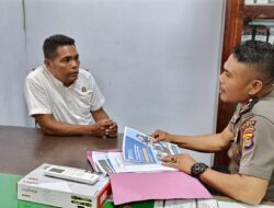 Dukung penuh kemajuan dunia pendidikan, Kapolsek Bolo Sambangi MTSN 4 Bima Sosialisasikan Penerimaan Siswa Baru di SMA Kemala Bhayangkara