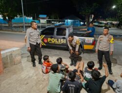 Patroli Cipkon Polsek Asakota, Antisipasi Gangguan Kamtibmas pada Malam Hari
