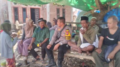 Bhabinkamtibmas Desa Tanju Ajak Warga Cegah Karhutla dan Dukung Ketahanan Pangan