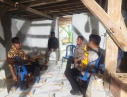 Patroli Malam Rutin, Polsek Sape Jaga Situasi Kamtibmas Tetap Kondusif