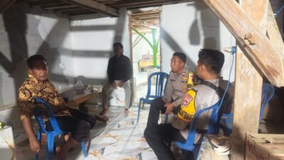 Patroli Malam Rutin, Polsek Sape Jaga Situasi Kamtibmas Tetap Kondusif