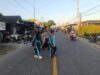 Wujudkan Keselamatan Pelajar dan Kamseltibcarlantas, Personel Polsek Buer Gelar Service Point Pagi di Depan SDN Perenang