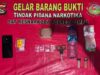 SATRESNARKOBA POLRES DOMPU AMANKAN TERDUGA PELAKU PENYALAHGUNAAN NARKOTIKA DI DESA MATUA, SEJUMLAH BARANG BUKTI DISITA