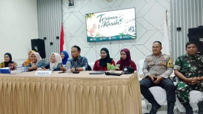 Sinergi TNI-Polri dan Pemdes, Bhabinkamtibmas Kawal Desa Sekongkang Bawah di Lomba Percepatan Penurunan Stunting Tingkat KSB