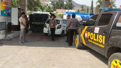 Cegah Gangguan Kamtibmas, Polsek Rasanae Barat Intensifkan Patroli Strong Point