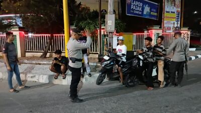 Respon Cepat Call Center 110, Polres Bima Kota Tindak Lanjuti Laporan Keributan Remaja Di Paruga