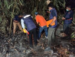 ‎Polresta Loteng Selidiki Perempuan yang Ditemukan Terbakar di Kebun di Batukliang.